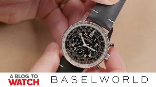 Breitling Navitimer 1959 ReEdition Ref 806 Watch HandsOn  New for Baselworld 2019  aBlogtoWatch [upl. by Widera]