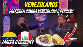 Ep 10  Así se alimentan los VENEZOLANOS EN PERÚ  Podcast Daniel y Evalam venezolanosenperu [upl. by Nirra]