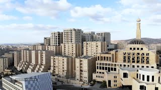 MEDITERRANEO – En Cisjordanie visite de la ville nouvelle de Rawabi [upl. by Yelhsa]