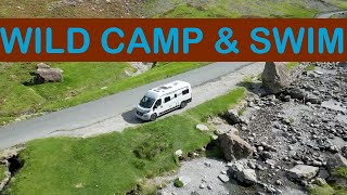 Etrusco Campervan trip  Wild swim in the Lake District [upl. by Araldo]