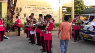 96 Band Bacoor Cavite in Caingin Elem School Malolos City [upl. by Archibald161]