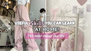 Usefull SKILLS you can learn at home especially when your bored  Different Types of HOBBIES [upl. by Yur850]