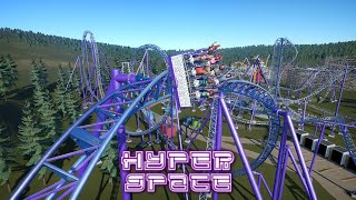 Hyperspace  Nampa Farms  Planet Coaster Gerstlauer Infinity Coaster [upl. by Mayce993]