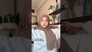 TUTORIAL PASHMINA PLISKET TANPA CIPUT [upl. by Yblok847]