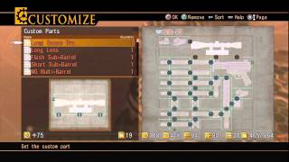 Resonance of Fate  Gun Customization  Chapter 711 [upl. by Nilatak]