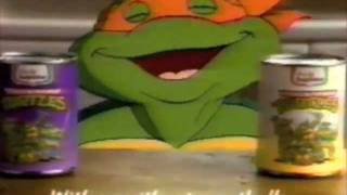 Chef Boyardee TMNT Pasta commercial  1991 [upl. by Marlena680]