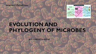 Evolution and phylogeny of microbes  Microbial evolution  microbial phylogeny  AZ Concepts guide [upl. by Jasper]