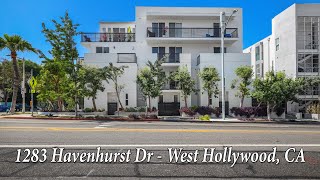 1283 Havenhurst Dr  West Hollywood CA [upl. by Aniala]