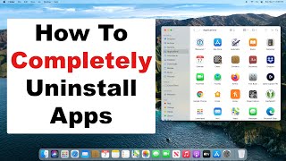 How To Completely Uninstall Apps On Mac  Dont Leave Pieces Behind  A Quick amp Easy Guide [upl. by Albertina]