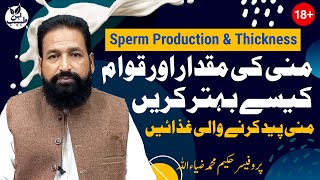 منی کن غذاؤں سے پیدا ہوتا ہے  Best Foods for increasing Semen Production  Mani Sperm Paida krain [upl. by Yaluz792]