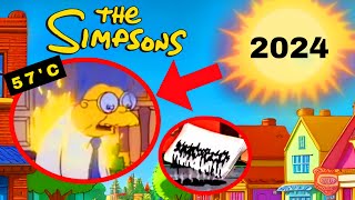 THE SIMPSONS SICAKLIK PANDEMİSİ  Simpsonlar 2024 Kehanetleri [upl. by Adeline]