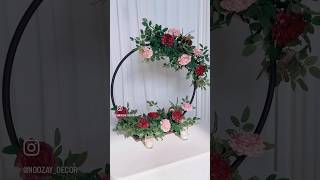 DIY Hula Hoop Centerpiece [upl. by Ayatal385]