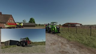 FS25 Zielonka 1 Stroh Ballen Bergen Und Bodenbearbeitung [upl. by Aikimat]