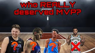 Who REALLY Deserved MVP [upl. by Pik]