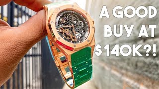 Audemars Piguet Openworked – Is This 140000 AP a Good Buy Right Now [upl. by Oalsinatse]