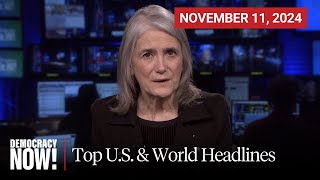 Top US amp World Headlines — November 11 2024 [upl. by Orimar580]