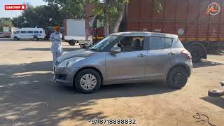 Maruti Suzuki Swift Hatchback Grey Car Transport Service Chandigarh to Pune  Loading Process ❤️🥰🇮🇳 [upl. by Navnod]