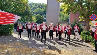 Deutsch Orden Spilmanzug Bad Mergentheim in Niederstetten Herbstfest [upl. by Ridgley]