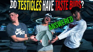 Do Testicles Have Taste Buds Blind Taste Test [upl. by Rett]