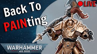 Warhammer 40k Back To PAINting Terminators [upl. by Ines]