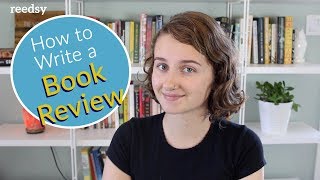 How to Write a Book Review [upl. by Saxena]