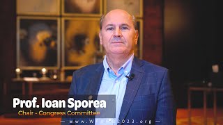 Congress Committee Chair Prof Ioan Sporea from Romania gives an insight into WFUMB2023 [upl. by Celinka]