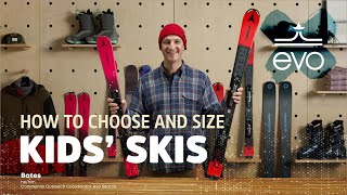 How to Choose amp Size Kids Skis [upl. by Ayifa311]