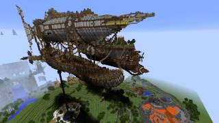 Minecraft Medieval Zeppelin Airship [upl. by Ariay]