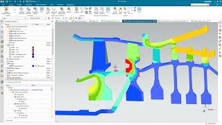 Axisymmetric Multistep Nonlinear Analysis with Simcenter 3D [upl. by Yelsnia]