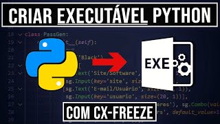 Como Criar um Executável em Python 2021  Console ou GUI [upl. by Eb234]