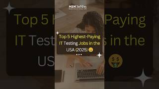 Top 5 HighestPaying IT Testing Jobs in the USA 2025 🤑 [upl. by Harrison571]