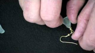 Making Jewelry from Sea Glass Part 2 [upl. by Onaimad]