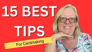 TOP 15 Card Making Tips amp Hacks You NEED To Try [upl. by Moraj]