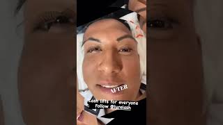 Lash Lift season elleebana beautysupplies lashbusinessowner lashbusiness [upl. by Eanat]