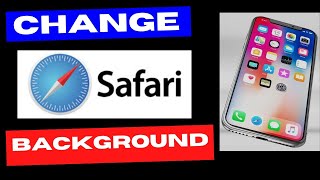 Change Safari Background on iPhone [upl. by Lorak]