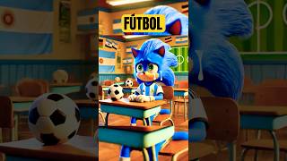 Se Rien De Sonic En El Colegio De Futbol sonic comedia [upl. by Anyah]