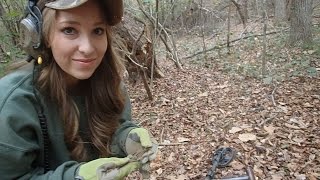 Metal Detecting with Abby  Found some Civil War Relics  Nugget Noggin [upl. by Fusco]