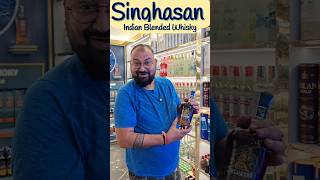 Singhasan Blended Whisky nilgirikashyap whiskey review [upl. by Ahsiena503]