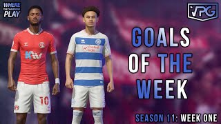 FIFA 21 11v11 Pro Clubs Goals of the Week S11 Week 1 [upl. by Robenia245]