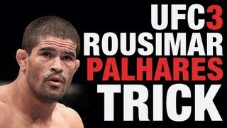 UFC Undisputed 3 Rousimar Palhares Toquinho Leg lock Tip  Trick Online Gameplay [upl. by Sura130]