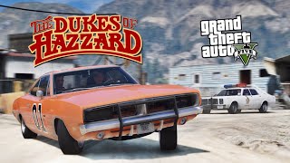 GTA 5  Movie Action Chasing Dukes by Hazzard Police The Dukes of Hazzard BEST COP CHASE [upl. by Aiciram22]