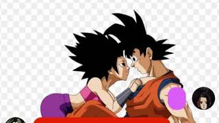 Goku and caulifla love story caulifla kissies goku [upl. by Foy]