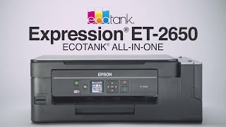 Epson Expression ET2650  Take the Tour [upl. by Penoyer78]