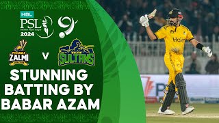 Stunning Batting By Babar Azam  Peshawar Zalmi vs Multan Sultans  Match 21  HBL PSL 9  M1Z2U [upl. by Ario]