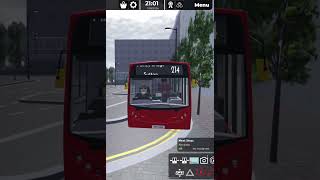 214 to Moorgate Finsbury Square Blind Change croydon roblox londonbus [upl. by Hume865]