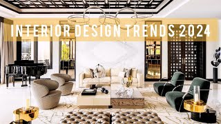 Top 10 Interior Design Trends 2025  2024 Bold Design Trends Home Interior Trends [upl. by Gnohc297]