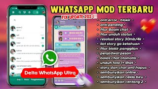 TerUpdate WA DELTA TERBARU 2024  WHATSAPP DELTA 2024  WHATSAPP MOD TERBARU 2024 [upl. by Collar]