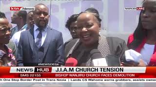 Bishop Margret Wanjirus church JIAM faces demolition [upl. by Aeynod]