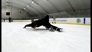 Freestyle Ice Skating  Győr [upl. by Notsag103]