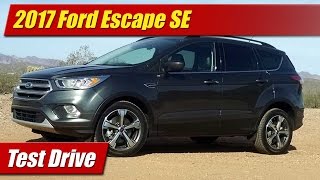 2017 Ford Escape SE Test Drive [upl. by Annayrb]